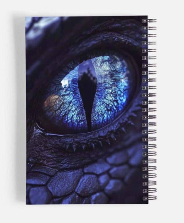 Azanthys’ Gaze: Purple Flame Notebook - Image 2
